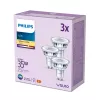 Philips Spot 35W PAR16 GU10 x3, 3,5 W, 35 W, GU10, 255 lm, 15000 h, Silta balta