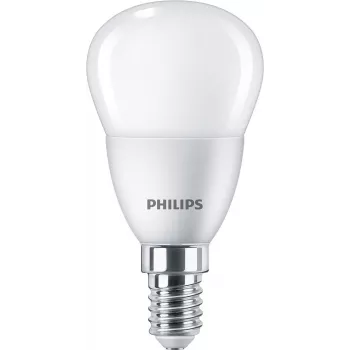 Philips Candle 40W P45 E14 x6, 4,9 W, 40 W, E14, 470 lm, 15 000 h, Silts balts