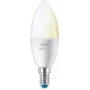 WiZ Candle 40 W C37 E14 x2, viedā spuldze, Wi-Fi/Bluetooth, balta, Wi-Fi 4 (802.11n), 802.11b, 802.11g, LED, E14