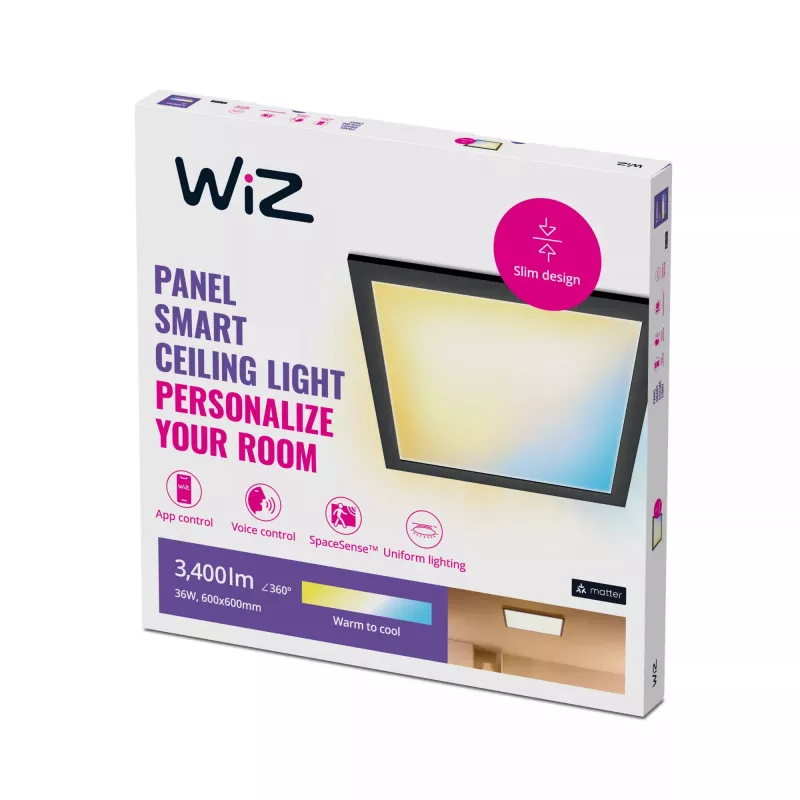 WiZ A viedais apgaismojums Wi-Fi/Bluetooth 36 W