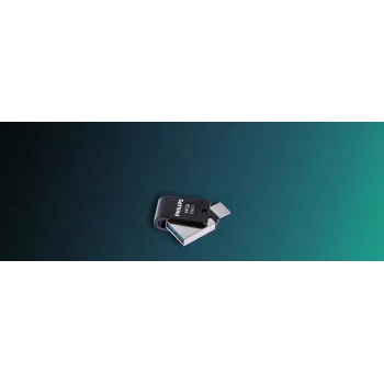 Philips FM64DC152B/00 USB zibatmiņa 64 GB USB Type-C 3.2 Gen 1 (3.1 Gen 1) melna