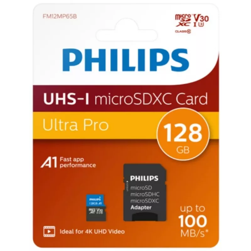 Philips FM12MP65B 128 GB MicroSDXC UHS-I Class 10