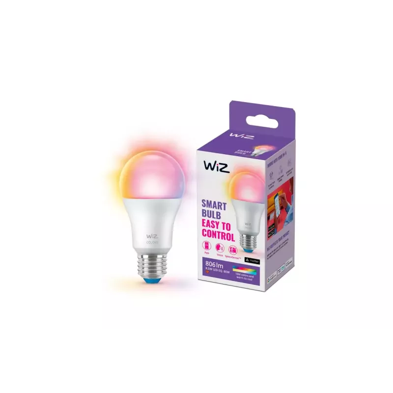 Viedā spuldze WiZ Bulb 8,8 W E27 Balta Energoefektivitātes klase F