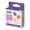 WiZ NFC birka, 4 gab., bezvadu, NFC, balta, IP20, plastmasa, nav nepieciešama barošana