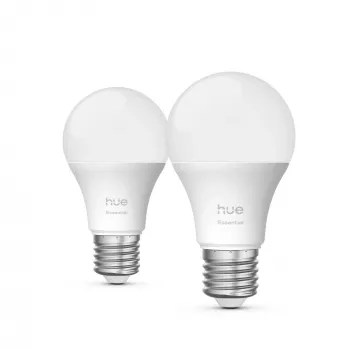 Philips Hue balta and colour ambience Essential A60 – E27 viedspuldze – 806 lm – 8W – 2 iepakojumā