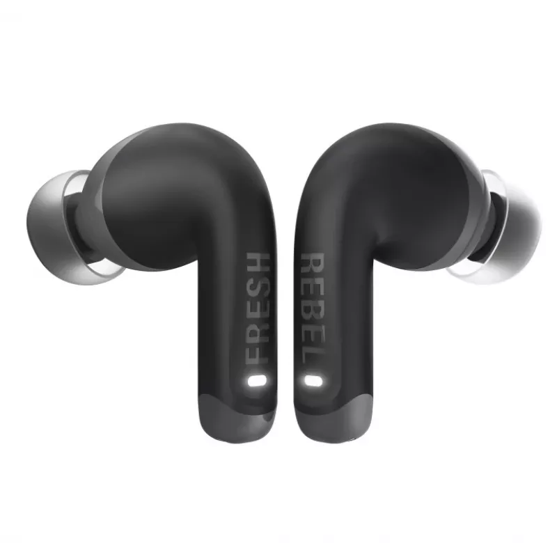 Hama Twins Fuse 2 austiņas True Wireless Stereo (TWS) ieliekamās zvaniem/mūzikai USB Type-C Bluetooth tumši pelēkas