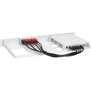 Montāžas komplekts Rackmount.IT RM-FB-T4 1U balts 48,3 cm