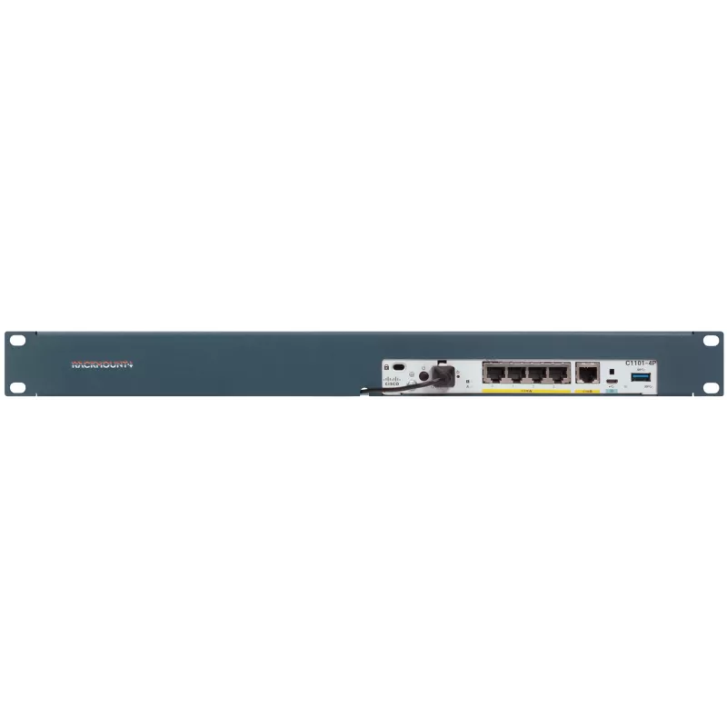 Montāžas kronšteins Rackmount.IT RM-CI-T21 1U zils 483mm 216mm 44mm