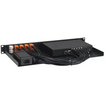Rackmount IT plaukta stiprinājuma komplekts SonicWall TZ570W RM-SW-T12 1U — saderīga 1U montāža plauktā