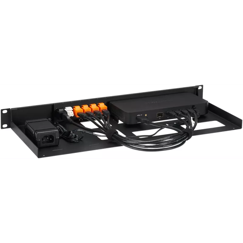 1U Rackmount Kit for SonicWall TZ80 by rackmount it RM-SW-T14 — 1U montāžas komplekts SonicWall TZ80 ierīcei