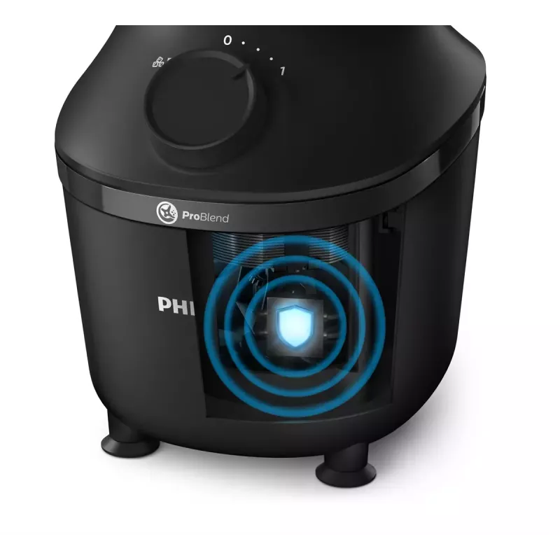 Vārīšanas blenderis Philips 3000 sērija HR2041/41 Melns