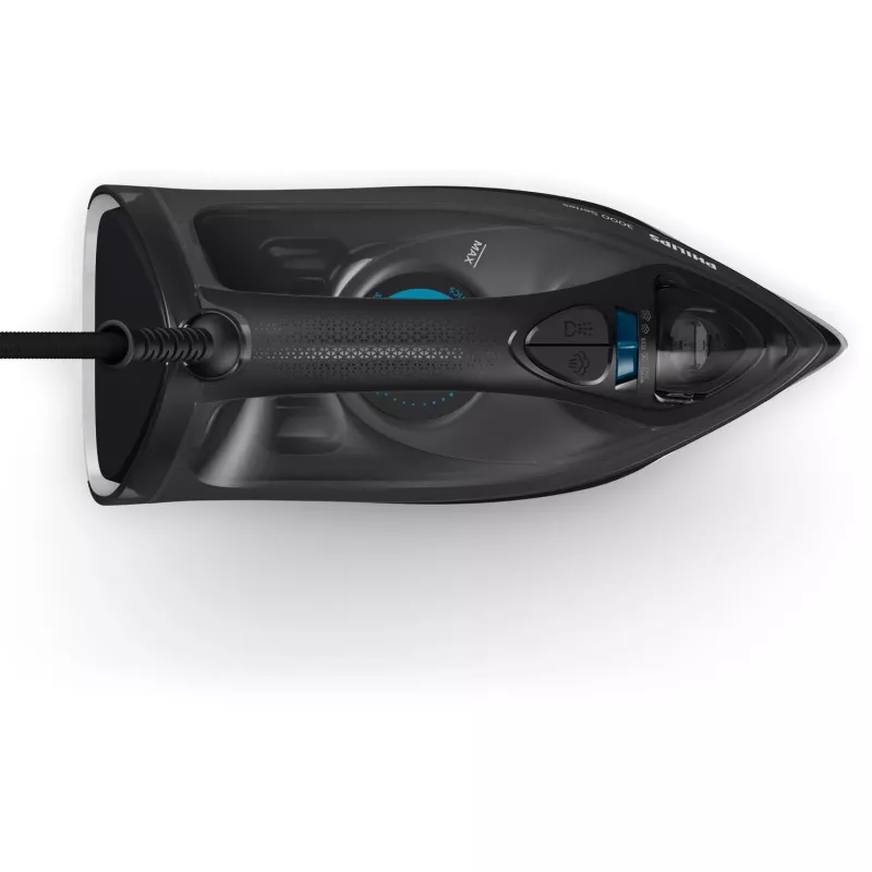 Philips 3000 sērijas DST3041/80 gludeklis Tvaika gludeklis Keramikas zole 2600 W Melns