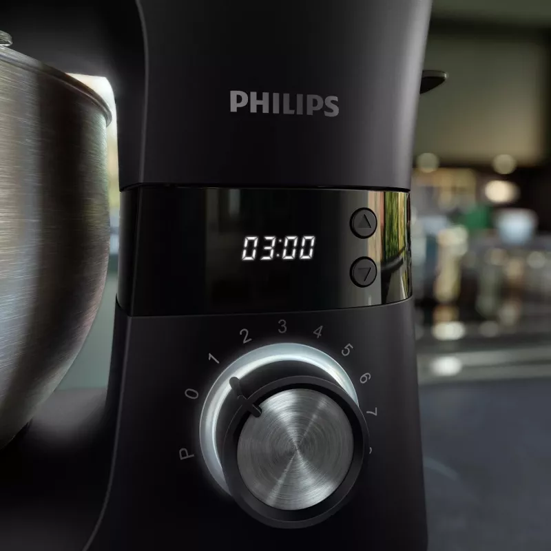 Philips HR7962/21 virtuves kombains 1000 W 5,5 L melnā krāsā