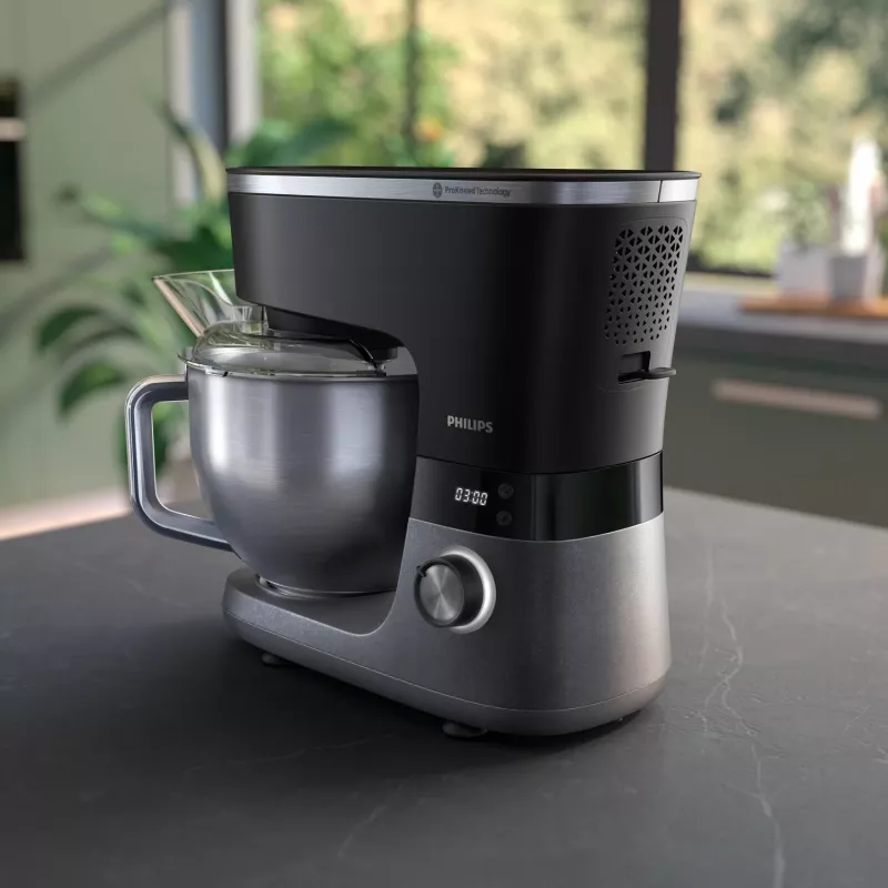 Philips HR7962/21 virtuves kombains 1000 W 5,5 L melnā krāsā