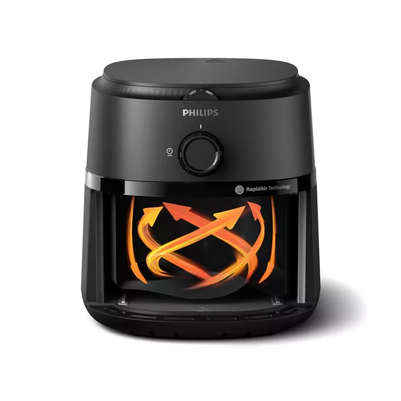 Philips 1000 sērijas NA110/00 karstā gaisa fritieris 3,2 L 1300 W melns