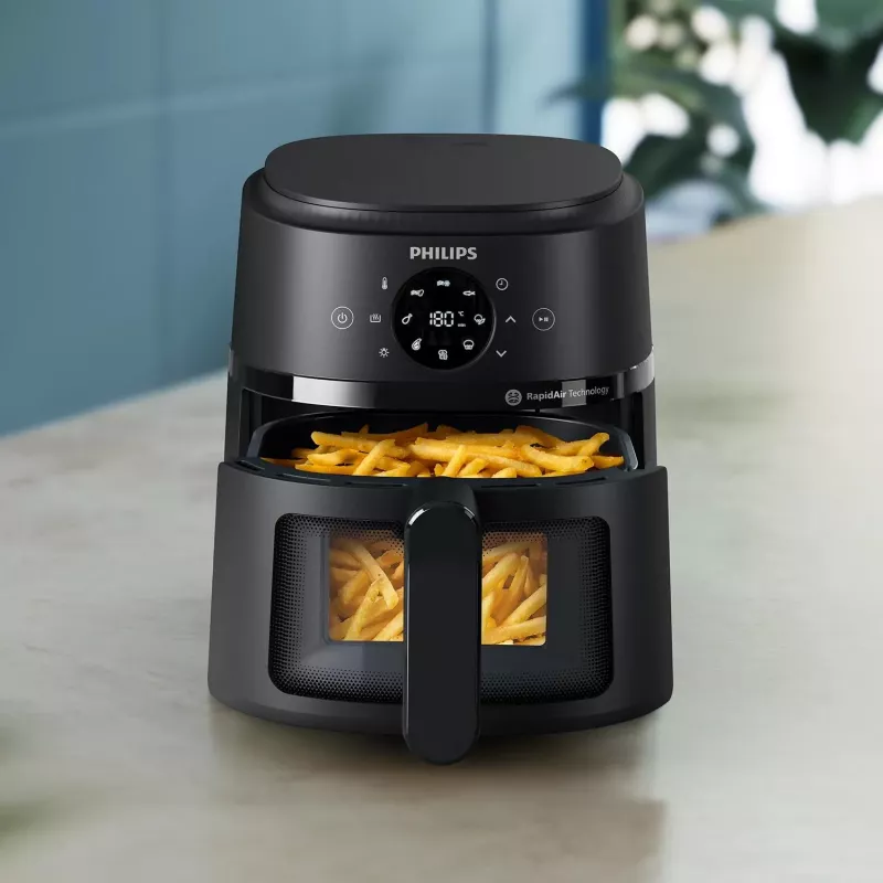 Philips 2000 series NA210/00 fritieris Viena 3,2 L Brīvi stāvošs 1300 W Karstā gaisa fritieris