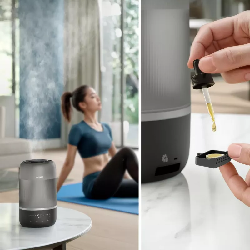 Ultraskaņas mitrinātājs Philips HU1510/03 3L melns 19,6W