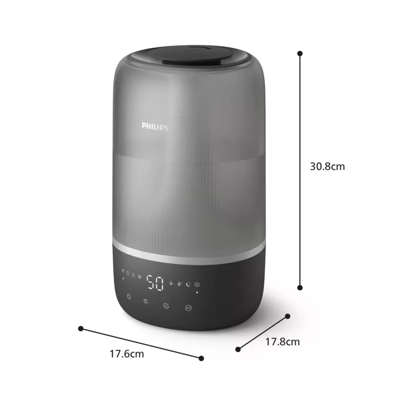 Ultraskaņas mitrinātājs Philips HU1510/03 3L melns 19,6W