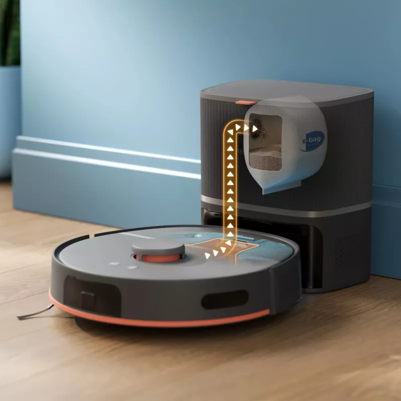 Robot putekļsūcējs Philips XU5100/10, putekļu maiss 0,26 L, Li-Ion 4800 mAh, 200 min darbības laiks, 98 mm augstums