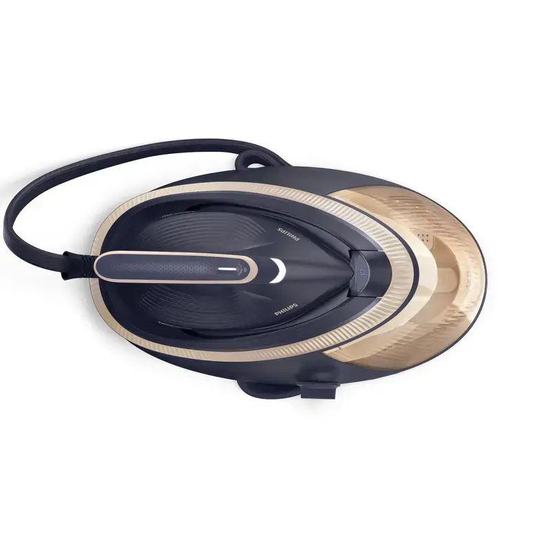 Tvaika ģeneratora gludeklis Philips PerfectCare 7000 Series PSG7300/20 — 3120 W, 1,5 L tvertne, 650 g/min pastiprinājums, SteamGlide Elite gludināšanas zole