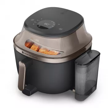 Philips 5000 series NA547/07 cepeškrāsns Viena 7,2 L Brīvi stāvoša 2000 W Karstā gaisa fritieris Melna, zelta