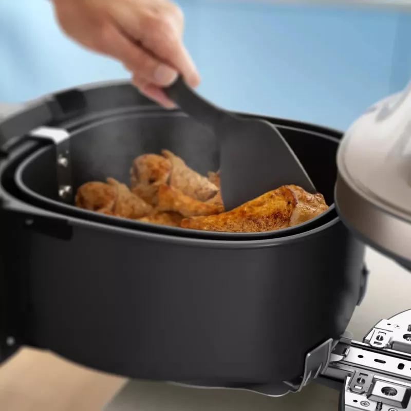Philips 5000 series NA547/07 cepeškrāsns Viena 7,2 L Brīvi stāvoša 2000 W Karstā gaisa fritieris Melna, zelta