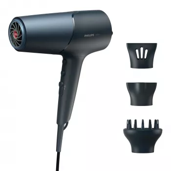 Philips 5000 sērija BHD512/20 matu žāvētājs, zils, pakarināma cilpa, 2300 W, 220-240 V