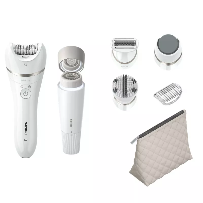 Philips Beauty Set Series 9000 BRE770/92 visa ķermeņa 32 pincetes