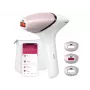 IPL matu noņemšanas ierīce Philips Lumea 9000 Series BRI955/01 — SenseIQ, baterija, zeltaini balta, pilna kāja 8,5 min