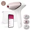 IPL matu noņemšanas ierīce Philips Lumea 9000 Series BRI955/01 — SenseIQ, baterija, zeltaini balta, pilna kāja 8,5 min
