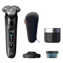 Elektriskais rotējošais skuveklis Philips i9000 X9000/30 — mitrai un sausai skūšanai, SkinIQ, iebūvēts litija jonu akumulators, uzlādes un tīrīšanas bāze