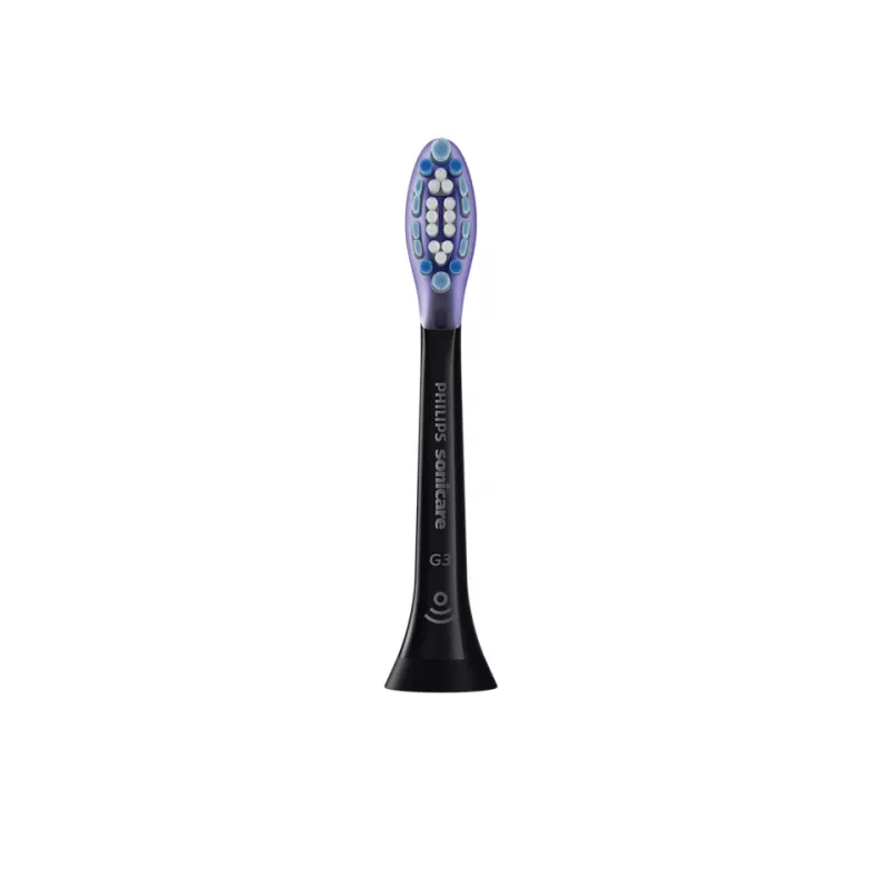 Zobu birstes galviņas Philips Premium Gum Care HX9055/88 — iepakojumā 5 gab., melnas, nomaiņa ik pēc 3 mēnešiem