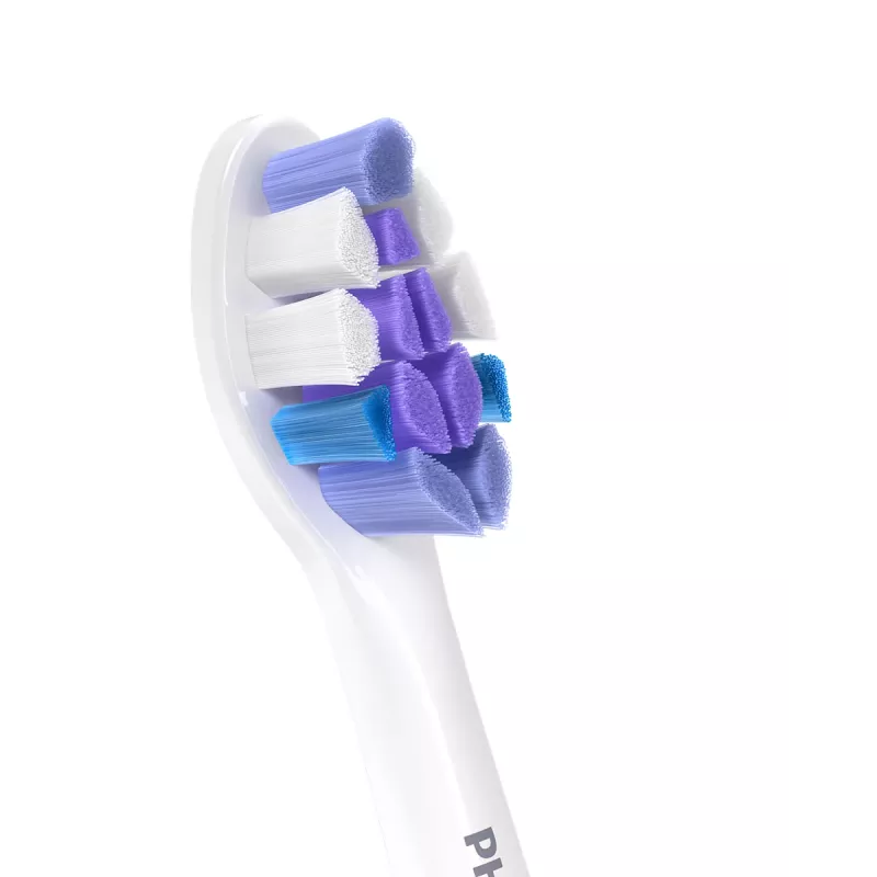 Replacement brush heads Philips Sensitive HX6058/87 8 pcs balta 3-month replacement