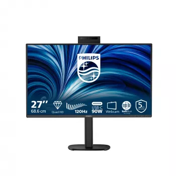 Philips 3000 sērija 27B2U3601H/00 datora monitors 68,6 cm (27 collas) 2560 x 1440 pikseļi Quad HD LCD melns