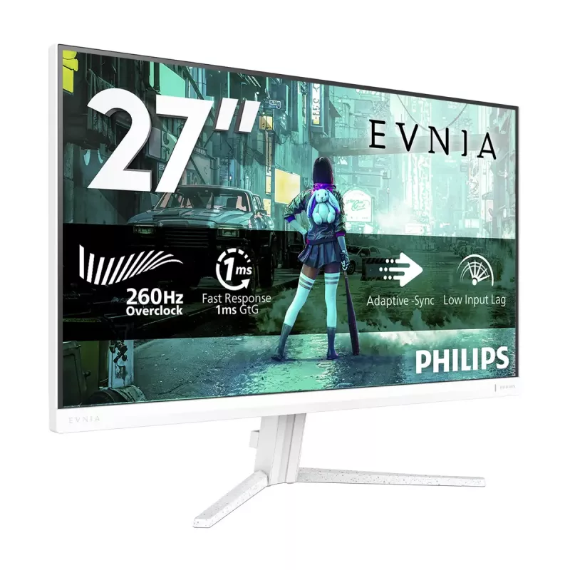 Datora monitors Philips 27M2N3201PL/00 27 collas IPS FHD 1920×1080 16:9 178° VESA Balts