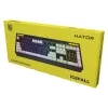 HATOR Icefall tastatūra Spēļu USB QWERTY US English Melna RGB LED
