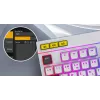 HATOR Icefall tastatūra Spēļu USB QWERTY US English Melna RGB LED
