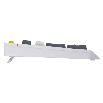 HATOR Icefall tastatūra spēlēm USB QWERTY US English balta pilna izmēra RGB LED