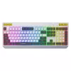 HATOR Icefall tastatūra spēlēm USB QWERTY US English balta pilna izmēra RGB LED