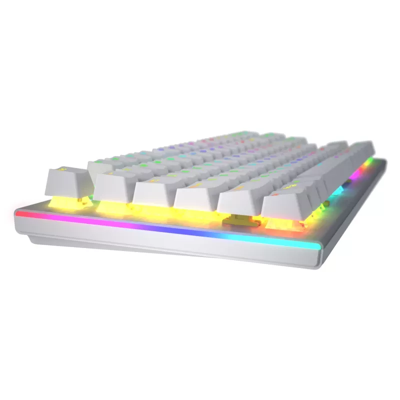 HATOR Gravity X TKL klaviatūra spēlēm USB QWERTY US English balta