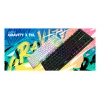 HATOR Gravity X TKL klaviatūra spēlēm USB QWERTY US English balta