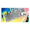 HATOR Gravity X TKL klaviatūra spēlēm USB QWERTY US English balta