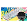 HATOR Gravity X TKL klaviatūra spēlēm USB QWERTY US English balta