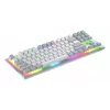 HATOR Gravity TKL tastatūra Spēļu USB QWERTY ASV angļu Balts