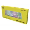 HATOR Gravity TKL tastatūra Spēļu USB QWERTY ASV angļu Balts
