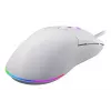 Pele HATOR Pulsar 3 Optical dzeltena 12000 DPI 6 pogas Balta