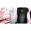 Pele HATOR Pulsar 3 Optical dzeltena 12000 DPI 6 pogas Balta