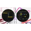 Pele HATOR Pulsar 3 Optical dzeltena 12000 DPI 6 pogas Balta