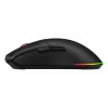 HATOR Pulsar 3 Wireless, melna - Optiskie dzeltenie 100M slēdži PixArt PMW 3311 (HTM630)