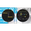HATOR Pulsar 3 Wireless, melna - Optiskie dzeltenie 100M slēdži PixArt PMW 3311 (HTM630)
